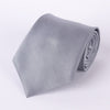 Necktie Groom Gentleman Ties  Men Wedding Party Formal Solid Silk Slim Arrow Tie