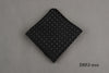 Mantieqingway Polka Dots Striped Handkerchief Wedding Polyester Printed Hanky Men's Fashion Business Pocket Square Towel 23*23CM