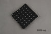 Mantieqingway Polka Dots Striped Handkerchief Wedding Polyester Printed Hanky Men's Fashion Business Pocket Square Towel 23*23CM