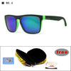 Highly Recommended KDEAM Mirror Polarized Sunglasses Men Surfing Sport Sun Glasses Women UV gafas de sol With Peanut Case KD156