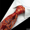 100% Silk Men Tie 8cm Plaid Paisley Neck Ties for Men Necktie Classic Wear Business Wedding Tie Party