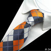 100% Silk Men Tie 8cm Plaid Paisley Neck Ties for Men Necktie Classic Wear Business Wedding Tie Party
