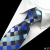 100% Silk Men Tie 8cm Plaid Paisley Neck Ties for Men Necktie Classic Wear Business Wedding Tie Party