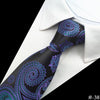 100% Silk Men Tie 8cm Plaid Paisley Neck Ties for Men Necktie Classic Wear Business Wedding Tie Party
