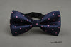 Polyester Men's Bow Tie Brand Classic Dot Solid Ties Bowtie Leisure Business Shirts Bowknot Bow Ties Cravats Accessories