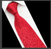 Wide Jacquard woven Ties Hanky Cufflink set  for men Formal Wedding Party Groom