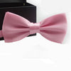 16 Colors Bow Tie For Men Classic Solid Mens Adjustable Tuxedo Wedding Necktie Ties