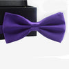 16 Colors Bow Tie For Men Classic Solid Mens Adjustable Tuxedo Wedding Necktie Ties