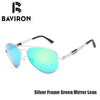 BAVIRON Teardrop Driving sunglasses Men Aluminum Polarized Sunglasses Classic Aviators Glasses Male Top Eyewear UV400 Gafas 8026