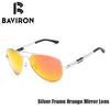 BAVIRON Teardrop Driving sunglasses Men Aluminum Polarized Sunglasses Classic Aviators Glasses Male Top Eyewear UV400 Gafas 8026