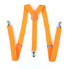 Braces Men Suspenders Jeans Pants Trouser with Clip-on Braces Elastic Suspenders Black White Clothing Accessories