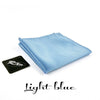 Fashion Men Polyester Striped Pocket Square Hankerchief Hanky Plain Solid Color Wedding Party accessories