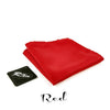 Fashion Men Polyester Striped Pocket Square Hankerchief Hanky Plain Solid Color Wedding Party accessories