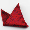 Paisley Silk Handkerchiefs Woven Animal Pattern Hanky Men's Business Casual Square Pockets Handkerchief Wedding Hankies