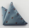 Paisley Silk Handkerchiefs Woven Animal Pattern Hanky Men's Business Casual Square Pockets Handkerchief Wedding Hankies