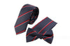 Fashion Business Tie Set Skull Print Ties Pocket Square Towel For Men Wedding Suit Neck Tie Gravata Slim Bowtie Handkerchief Set