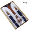 4 buckle Mens Suspenders Men Braces Supports Suspenders  Elastic Adjustable Pants Suspenders Mens Clothing