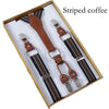 4 buckle Mens Suspenders Men Braces Supports Suspenders  Elastic Adjustable Pants Suspenders Mens Clothing