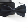 Bow Ties For Men Bowtie Tuxedo Classic Solid Color Wedding Party Red Black White Green