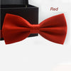 Bow Ties For Men Bowtie Tuxedo Classic Solid Color Wedding Party Red Black White Green