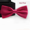 Bow Ties For Men Bowtie Tuxedo Classic Solid Color Wedding Party Red Black White Green