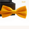 Bow Ties For Men Bowtie Tuxedo Classic Solid Color Wedding Party Red Black White Green