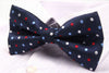 Polyester Men's Bow Tie Brand  Male Polka Dot Bowtie Necktie Business Wedding Neckties