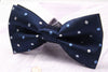 Polyester Men's Bow Tie Brand  Male Polka Dot Bowtie Necktie Business Wedding Neckties