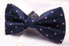 Polyester Men's Bow Tie Brand  Male Polka Dot Bowtie Necktie Business Wedding Neckties