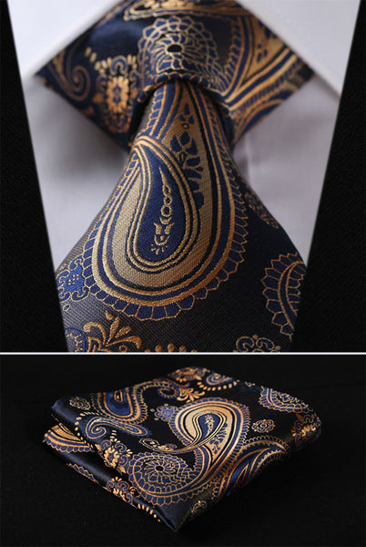 Gold Blue Floral 3.4